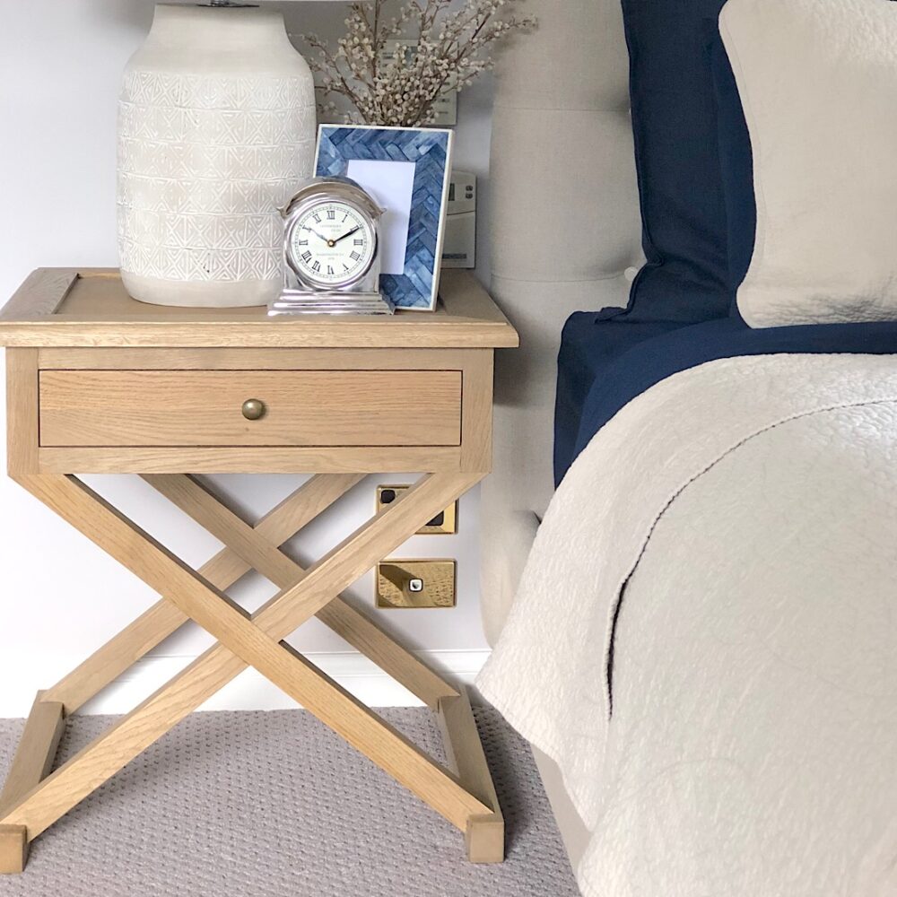 Hampton Side Table - Weathered Oak