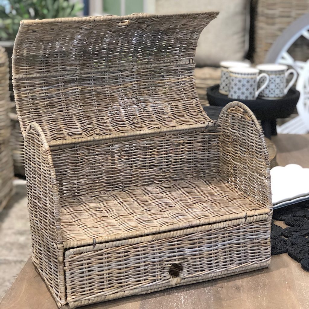 Rattan Bread Storage Basket Large Humble Home