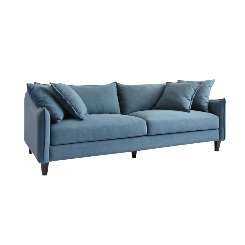Warrington 3 Seater Sofa Marine Blue Humble Home