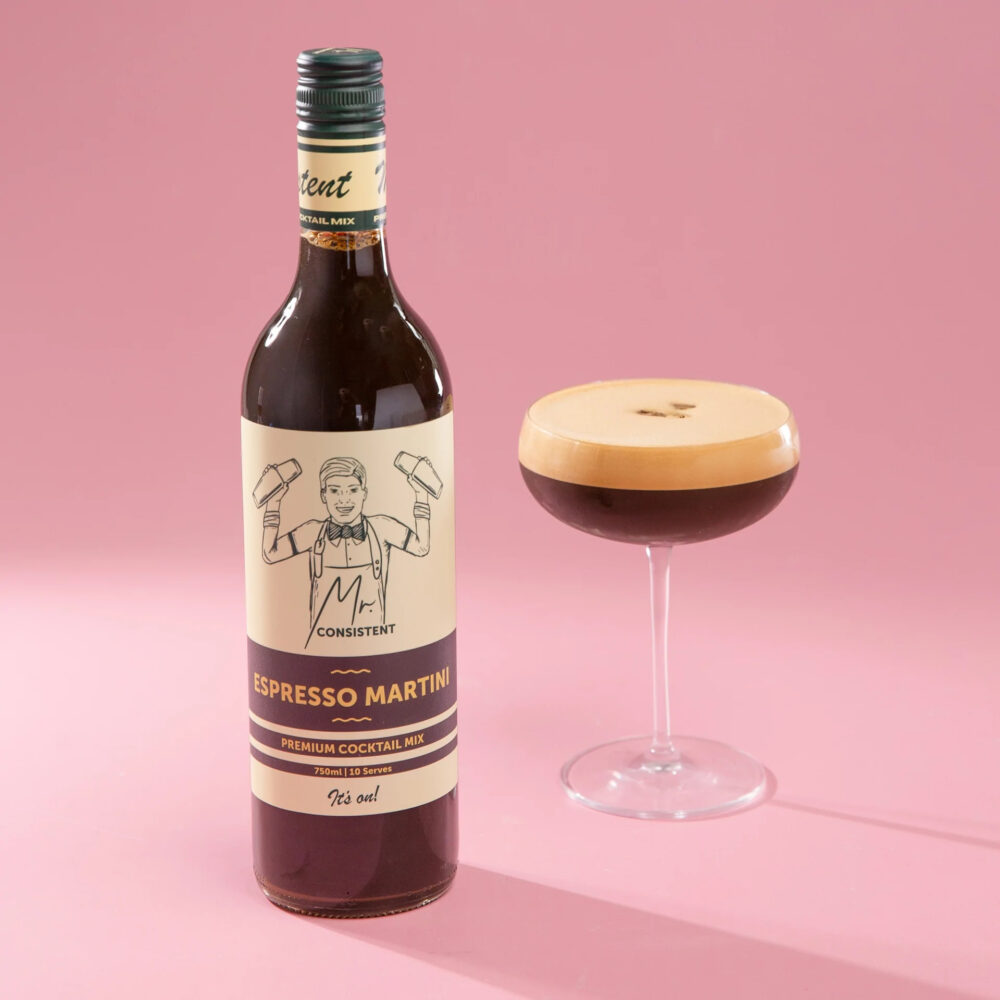 Espresso Martini Cocktail Mixer Mr Consistent Humble Home