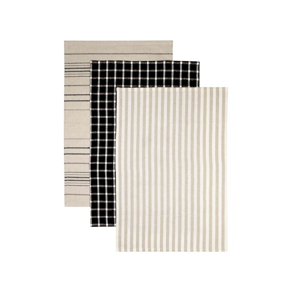 Set of 3 Teatowels - Stripes